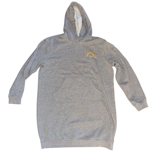 World Market Stay Golden Rainbow Hooded Sweatshirt One Size - Picture 3 of 10